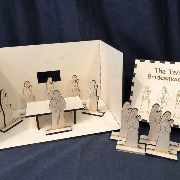 L2-The Ten Bridesmaids (2-Dimensional Figures, Diorama and Box)