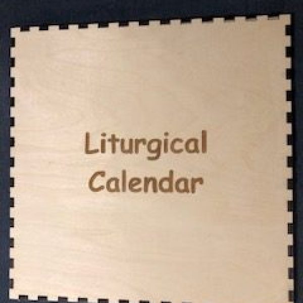 Liturgical Calendar L1 (Engraved)